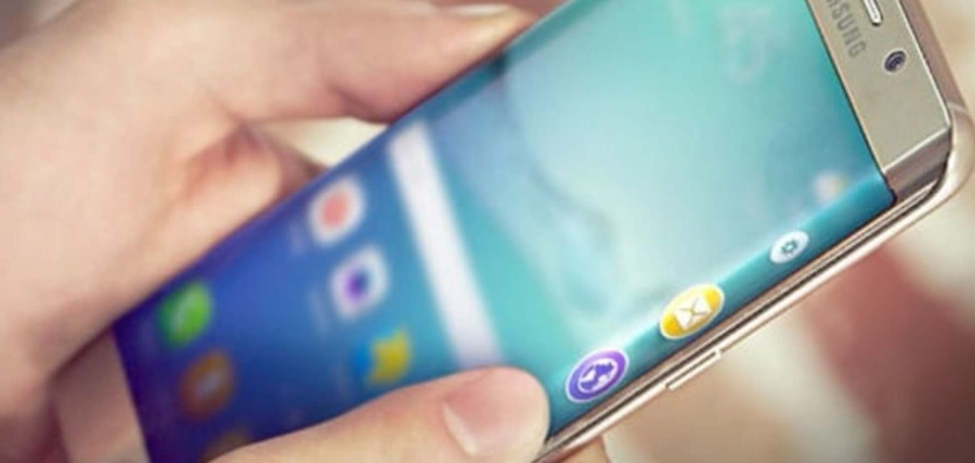 У Galaxy S7 будет экран, реагирующий на прикосновения пальцев