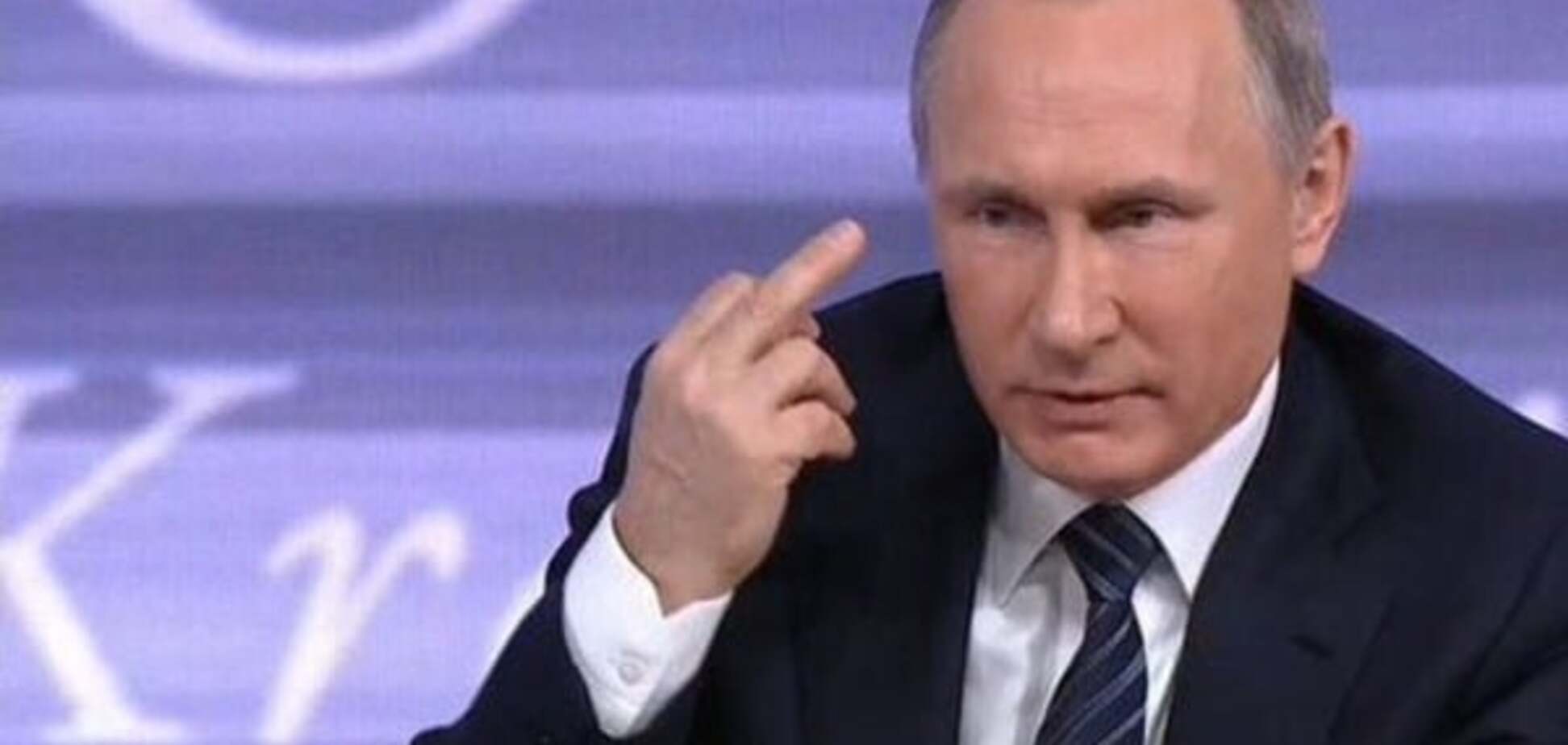 Неприличный ответ на все вопросы: палец Путина взорвал соцсети. Опубликовано фото