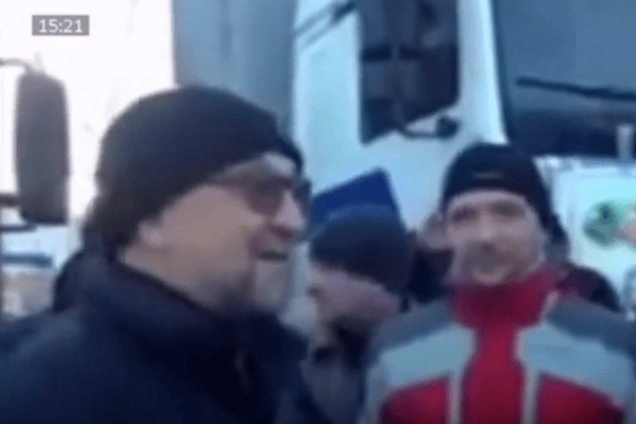 В России Шевчук приехал поддержать бастующих дальнобойщиков: видеофакт