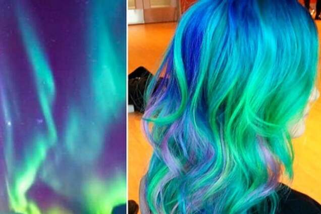 Северное сияние: самый модный цвет волос этой зимой 