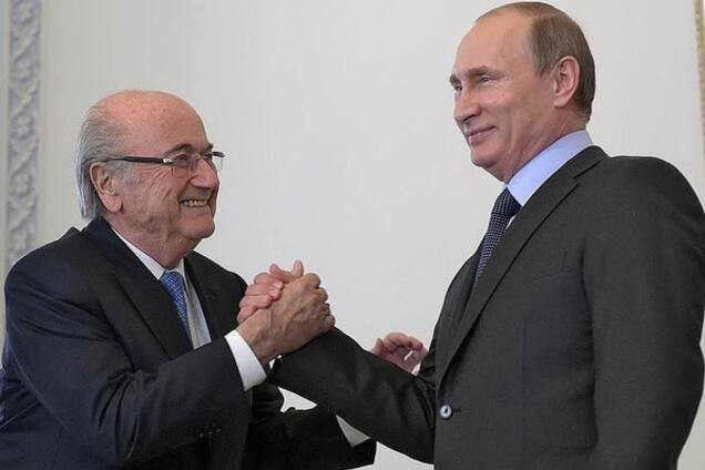 Путин предложил дать Блаттеру Нобелевскую премию