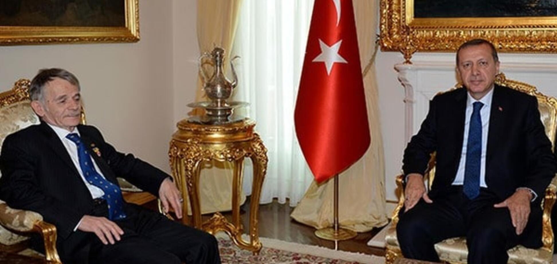 Джемилев провел встречу с Эрдоганом
