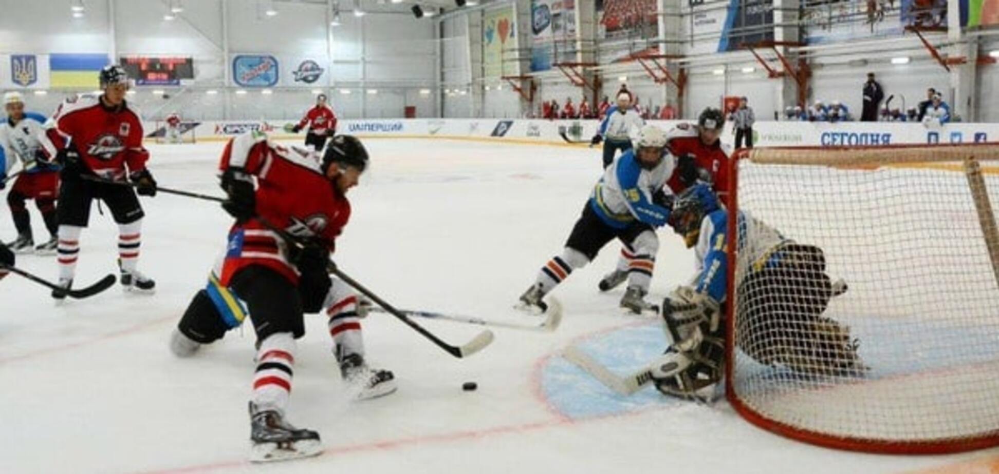 ХК Донбасс - Витязь - 9-2: видео матча