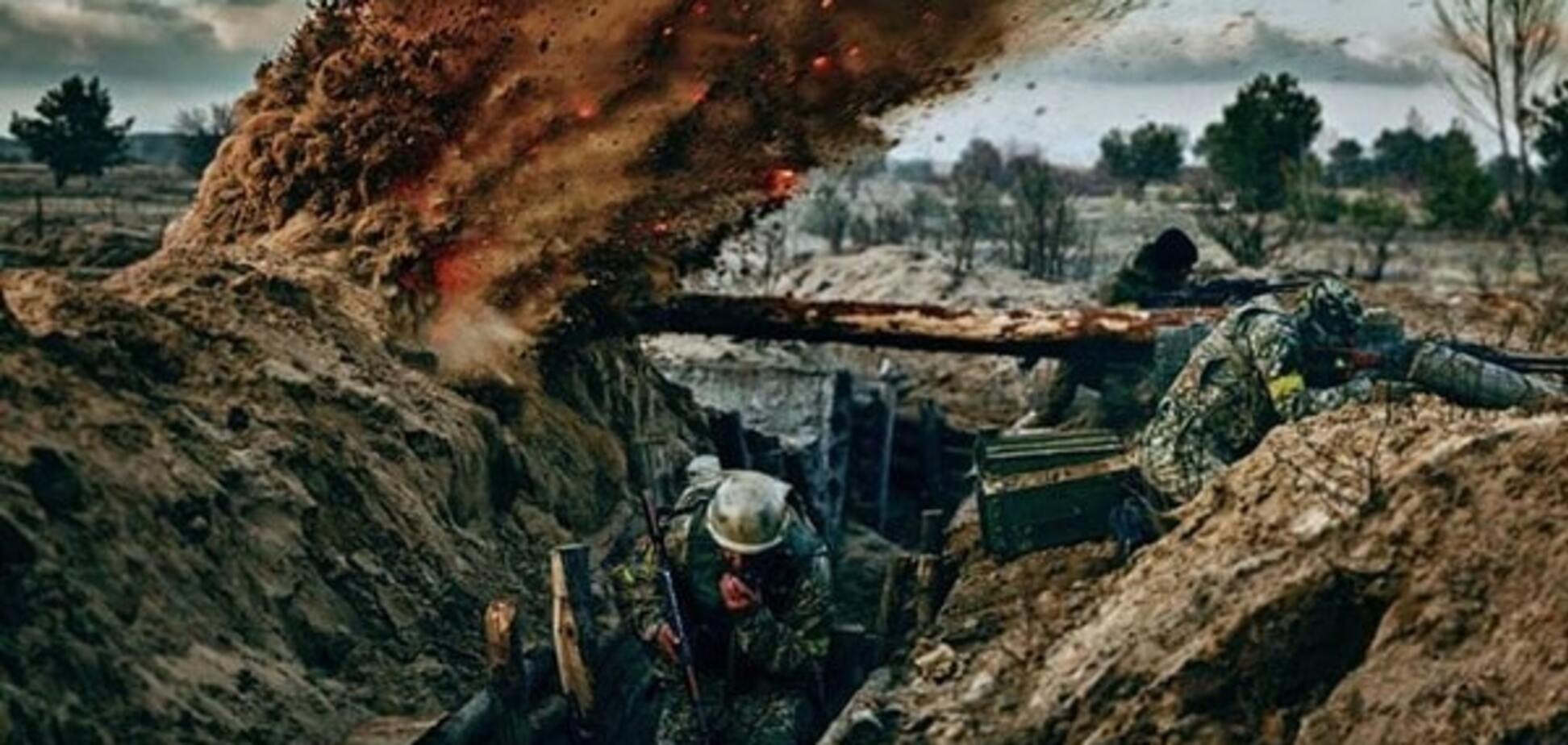 Украинские воины показали, как террористы обстреливают пригород Донецка