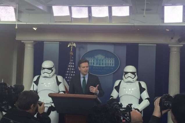 Справі час, потісі годину: у Білому домі влаштували показ 'Зоряних воєн'