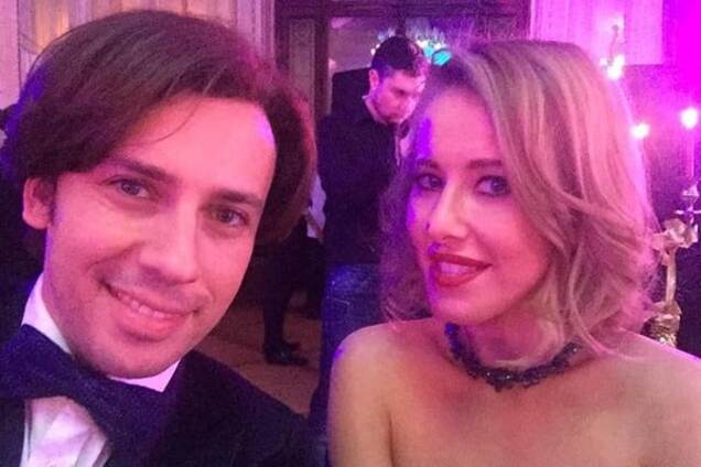 С Максимом в ночи: Собчак в откровенном наряде развлеклась с Галкиным