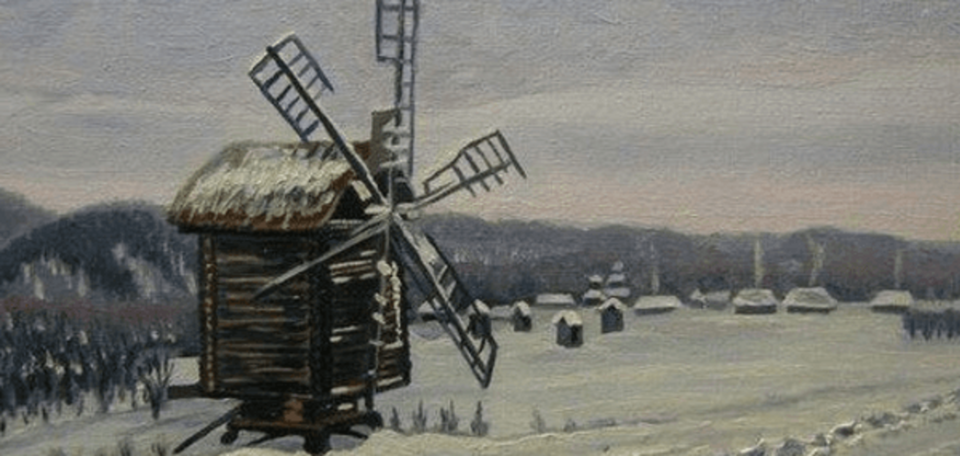 Зимний Киев глазами художника: опубликованы фото магических картин