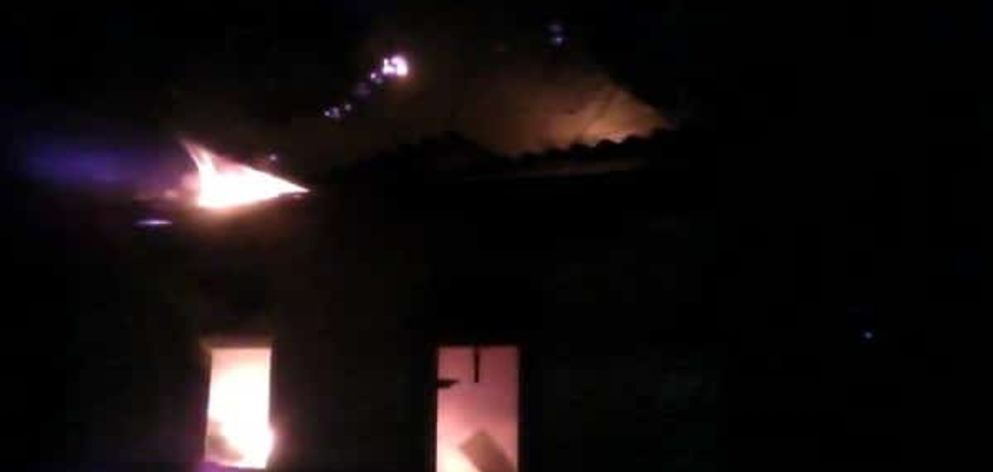 Смертельный пожар на Киевщине: в доме взорвались газовые баллоны