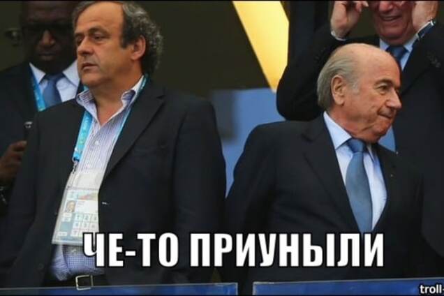 Пора в Россию. Соцсети бурно отреагировали на приговор Блаттеру и Платини