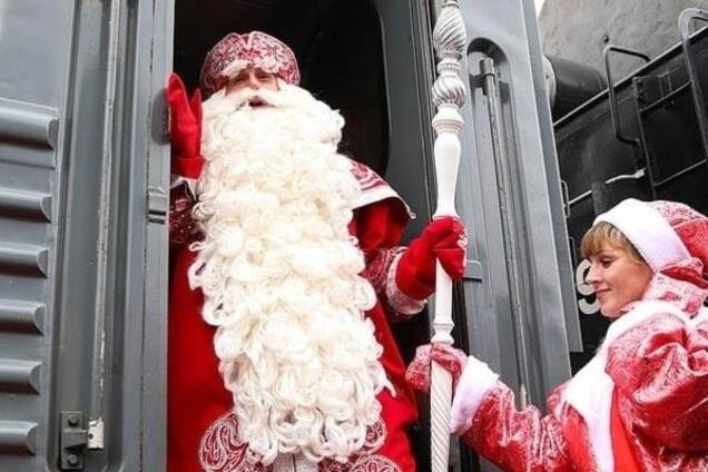 Вокруг Киева с Дедом Морозом. Новогодний ретро-паровоз