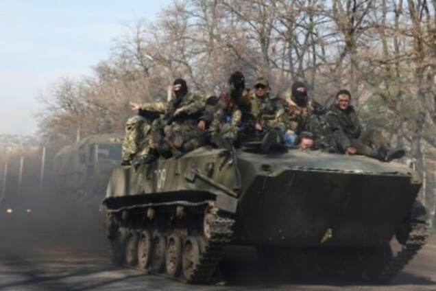 Террористы зашли в поселок Коминтерново под Мариуполем