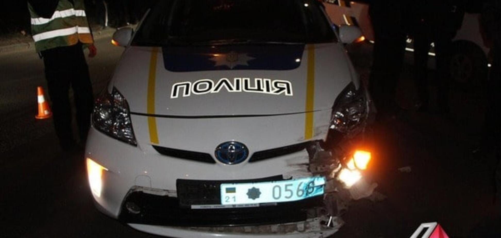 В Николаеве авто полиции попало в ДТП: пострадал патрульный