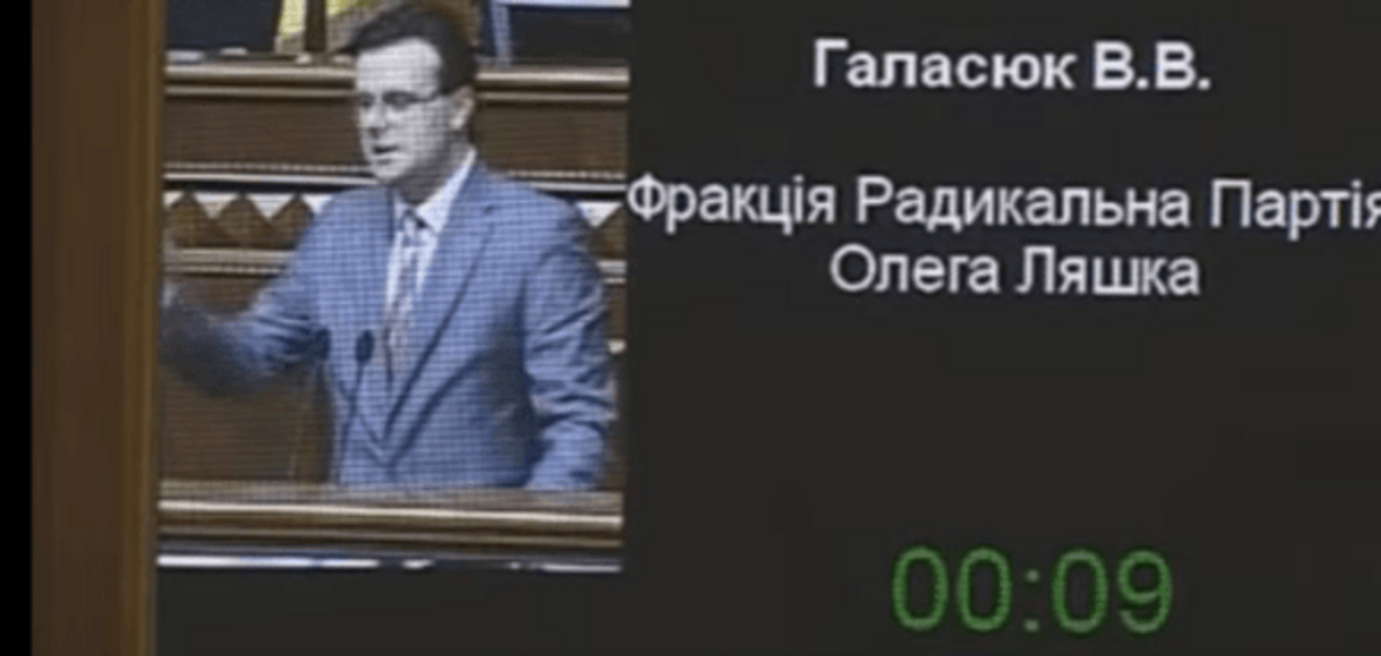 Галасюк: документ, который 'протягивает' правительство, нельзя назвать бюджетом