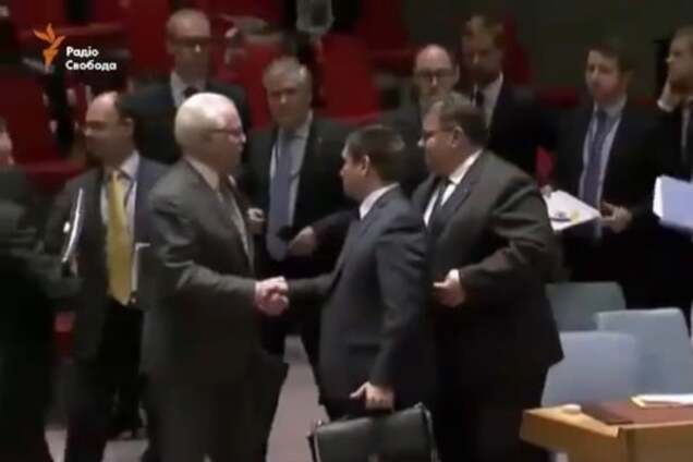 Посол Украины в ООН: рукопожатие с Чуркиным - обычный человеческий жест