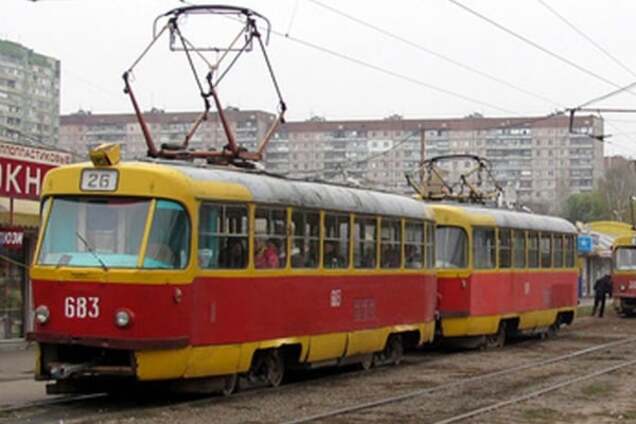 В Киеве трамвай переехал прохожего