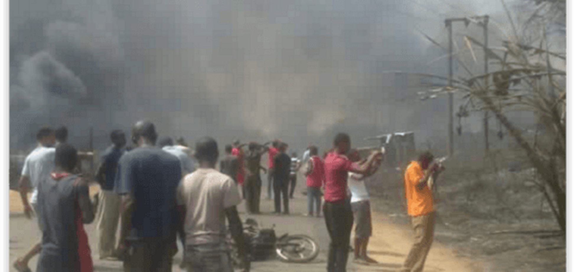 Трагедия в Нигерии: от взрыва газа на заводе погибли десятки людей