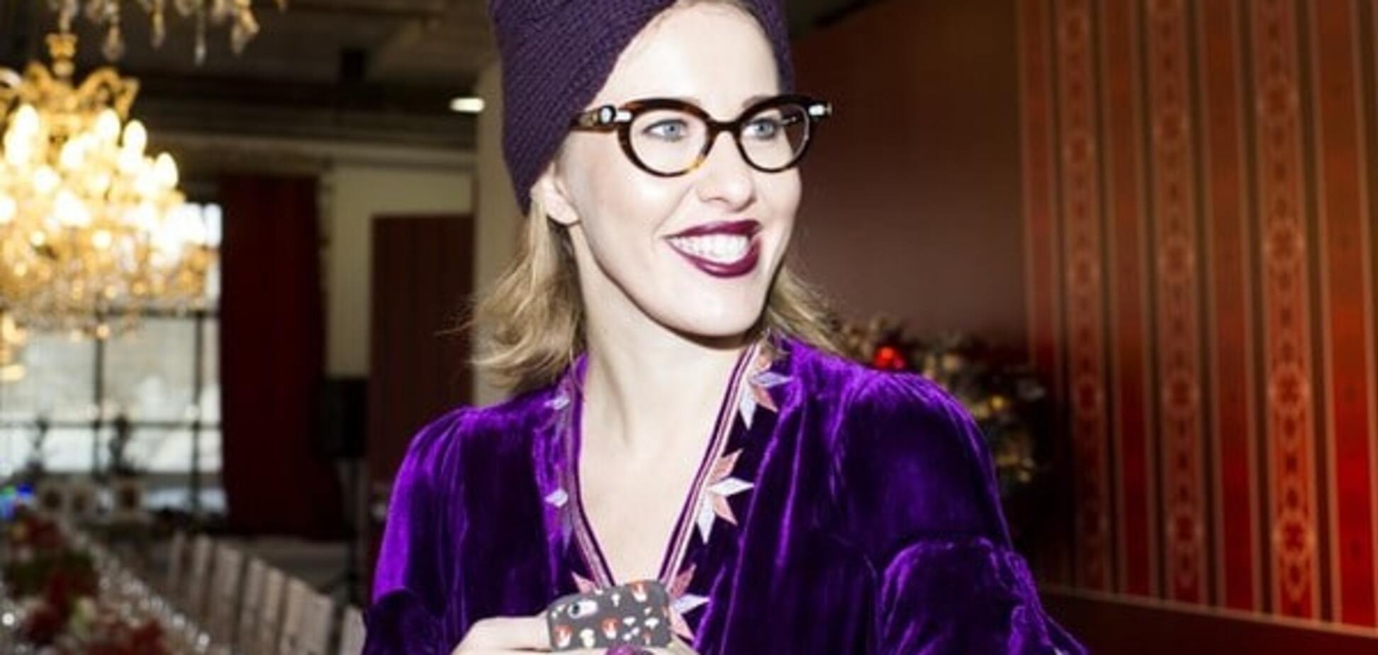 Собчак вышла в свет в вышиванке от украинского дизайнера