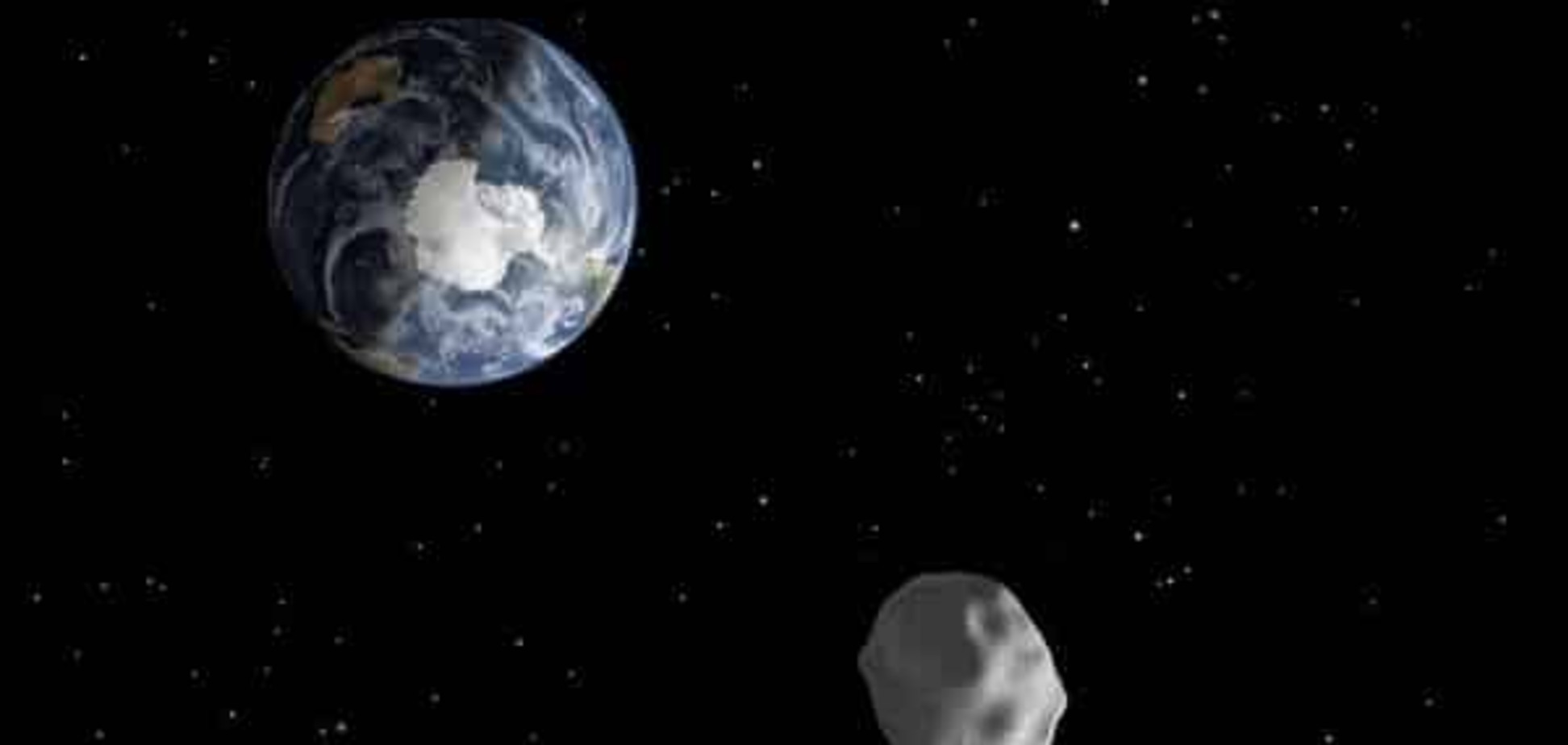 В полночь опасный астероид 'поздравил' Землю с Рождеством