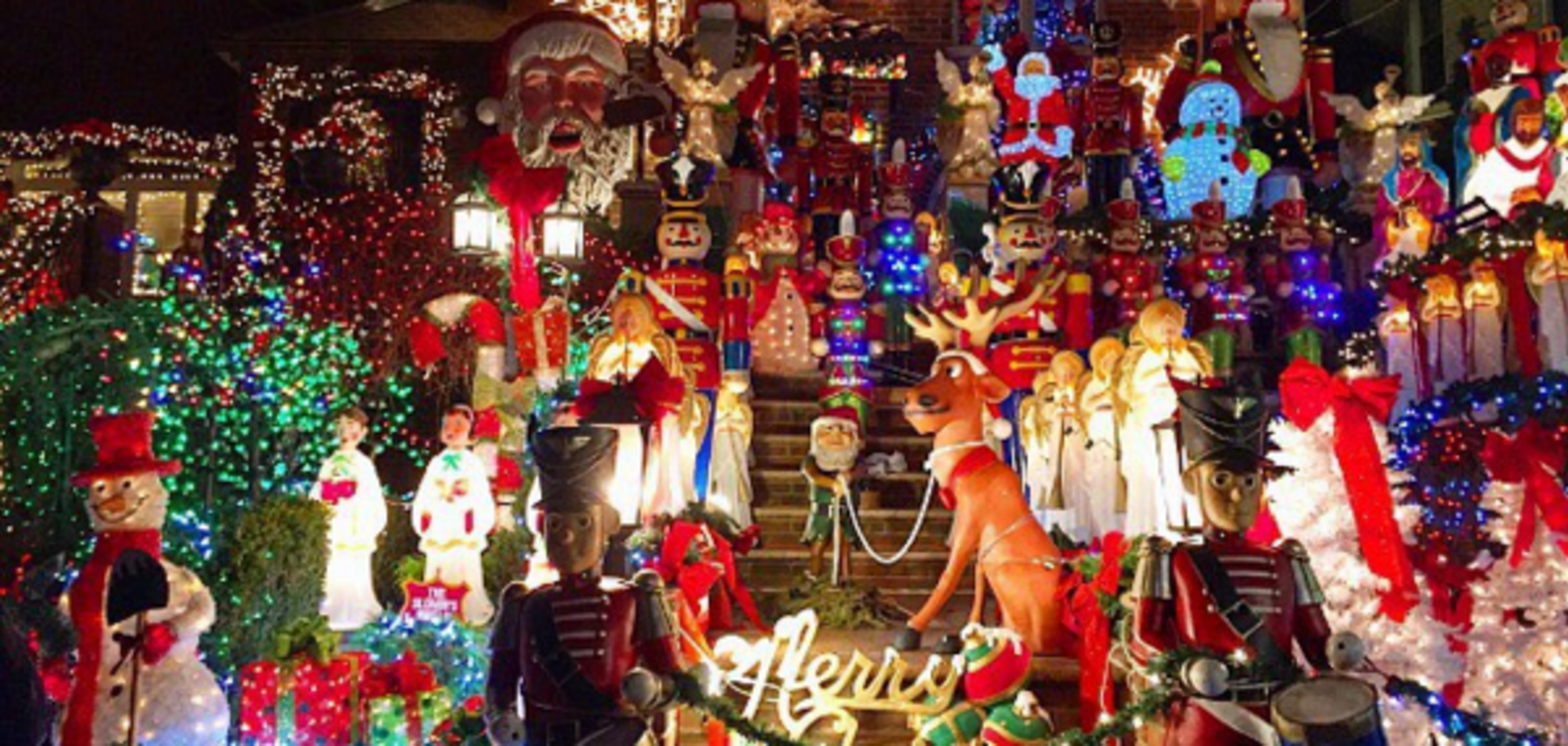 Как в сказке: СМИ показали самые яркие рождественские декорации в мире