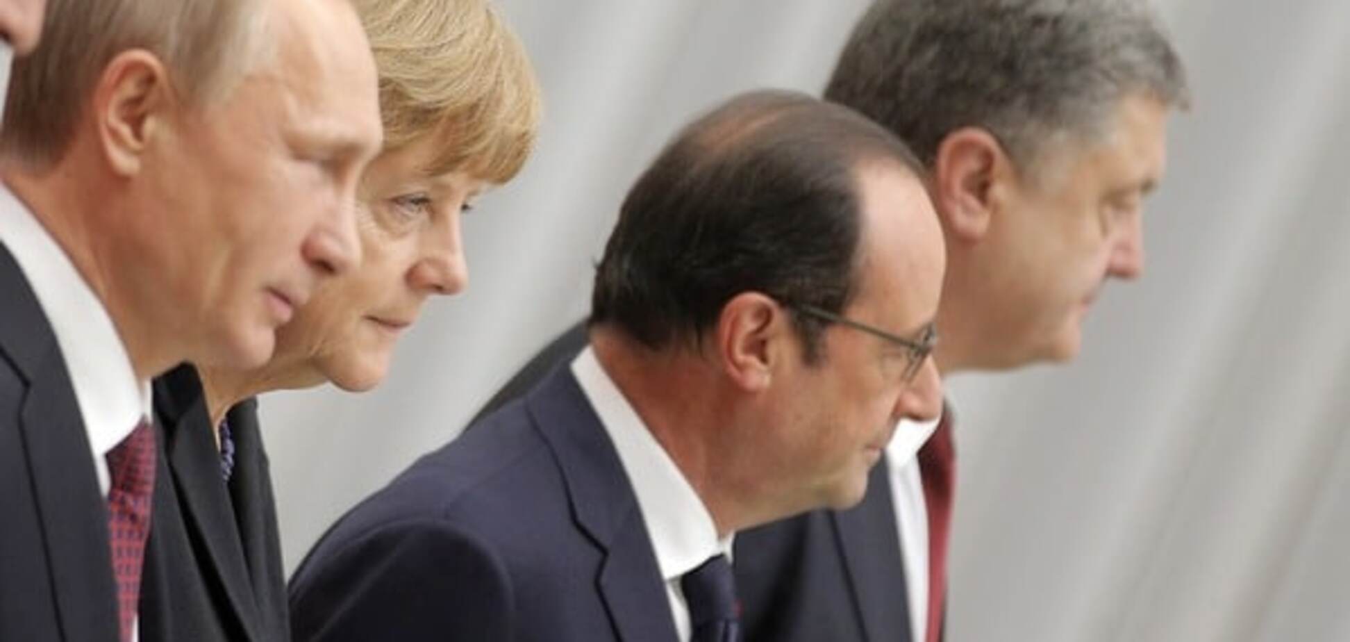 У Путина анонсировали возможные переговоры 'нормандской четверки' еще до Нового года