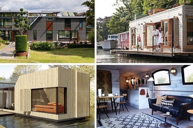 Как сэкономить на жилье в Лондоне: фото потрясающих домов на воде