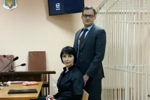 Елена Лукаш в зале суда