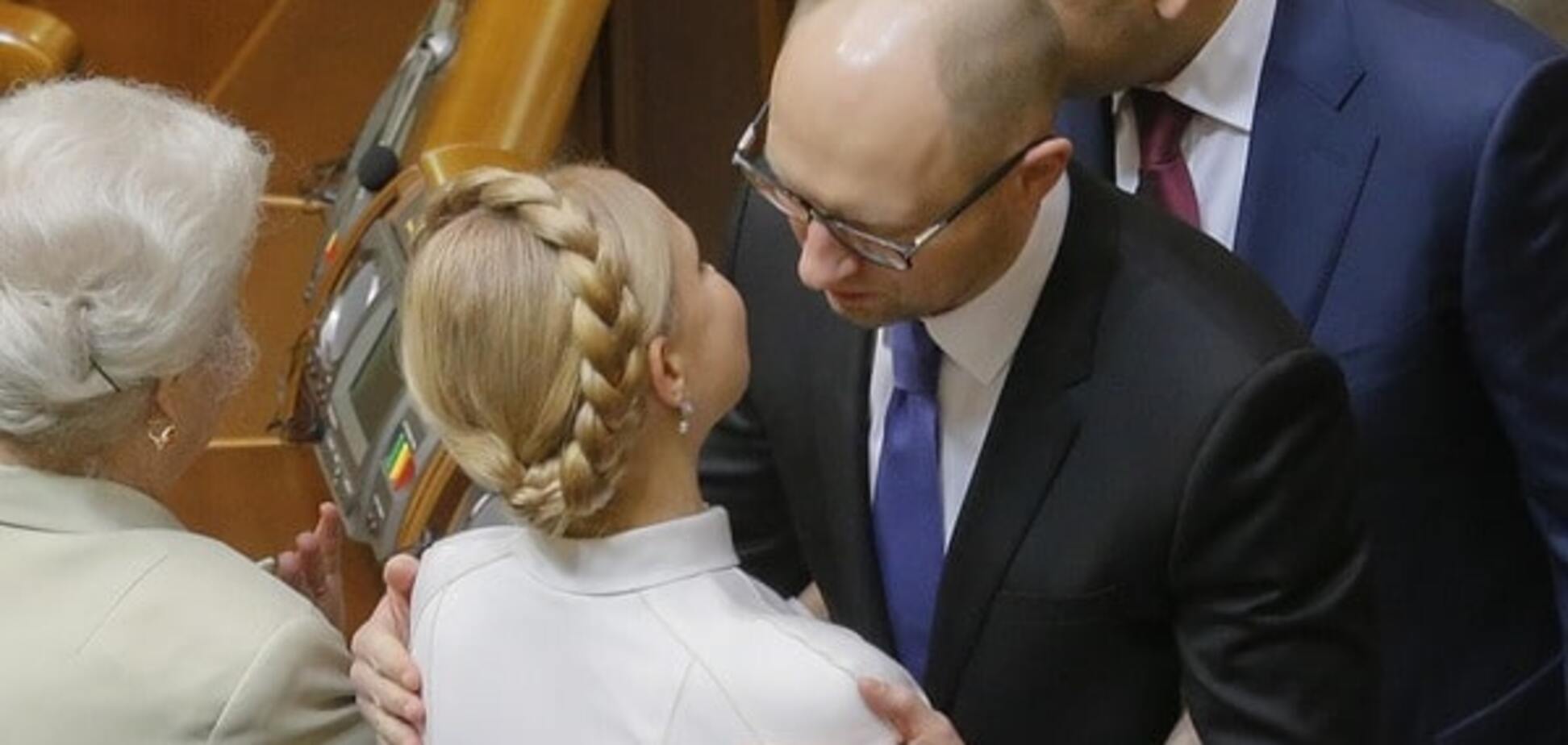 Тимошенко про Яценюка: хочеться придушити вихованців, блін