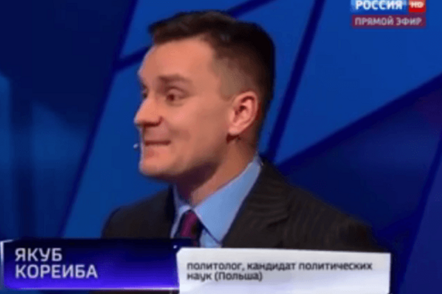 Ще й аплодували: поляк в ефірі 'Росії-24' 'попустив' кремлівських пропагандистів. Відеофакт