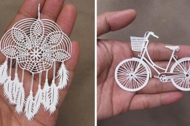 Тончайшие шедевры из бумаги: потрясающие работы индийского художника