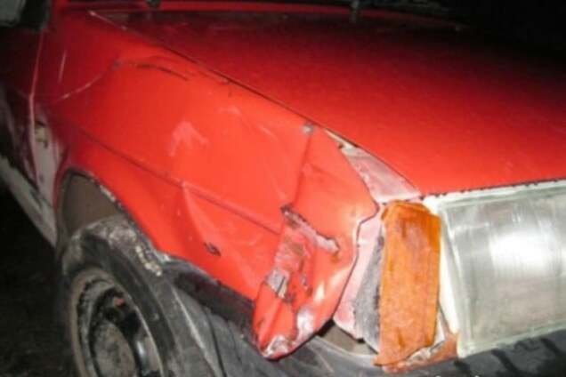 На Тернопольщине полиция задержала пьяного водителя, сбившего инвалида