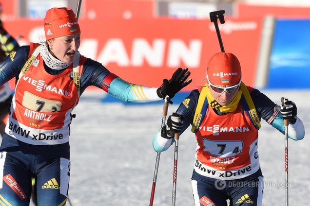 Сборная Украины порадовала составом на Кубке мира по биатлону