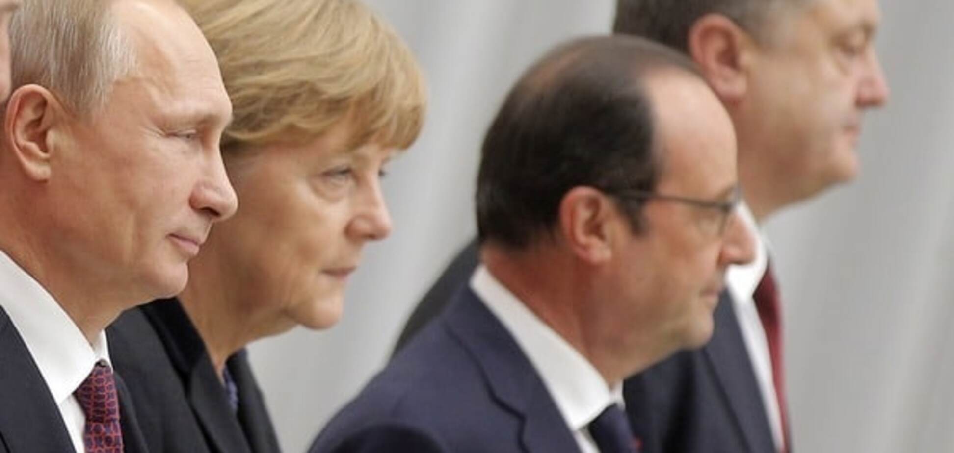 Переговоры 'нормандской четверки': Порошенко рассказал о чем говорил с Меркель, Олландом и Путиным