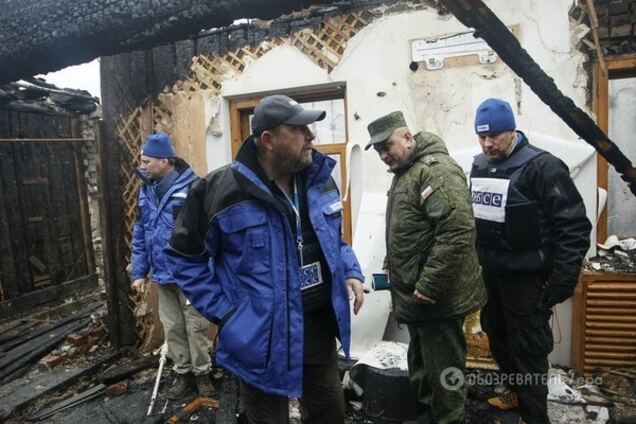 ОБСЕ зафиксировала 5 взрывов в районе Коминтерново