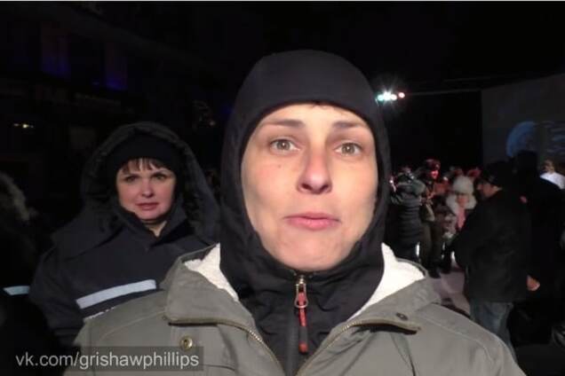 Снова в голову надуло. Чичерина явилась с 'подарками' в оккупированный Луганск