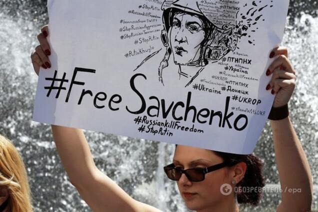 Савченко начала стремительно терять вес из-за голодовки