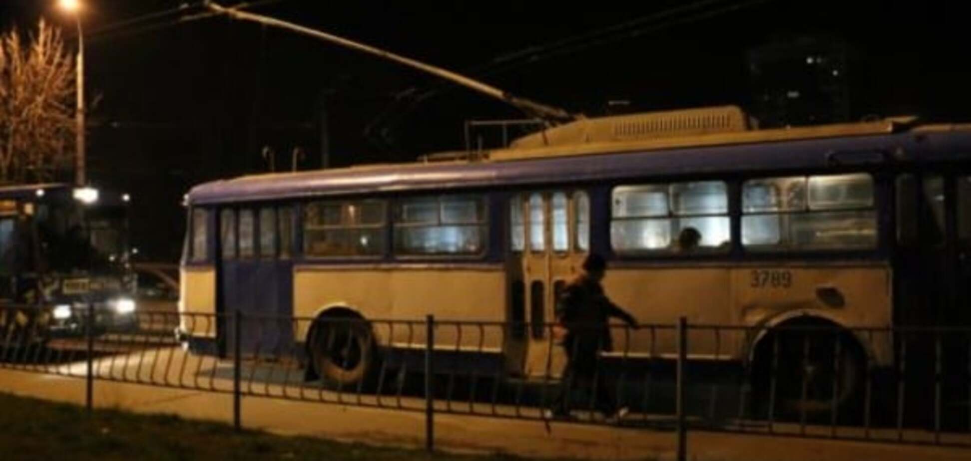 Новогодний блэкаут: в Крыму остановились троллейбусы