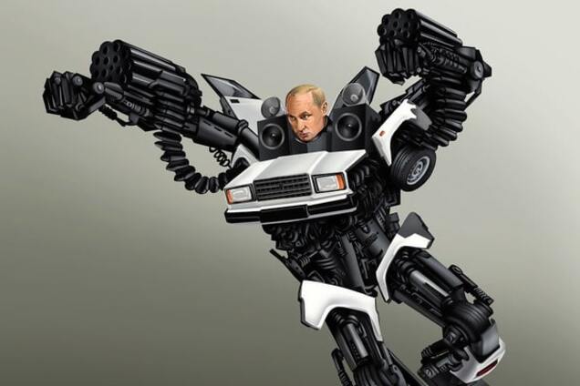 Художник изобразил Путина, Обаму и других политиков роботами: фотофакт