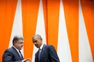 Петр Порошенко и Барак Обама