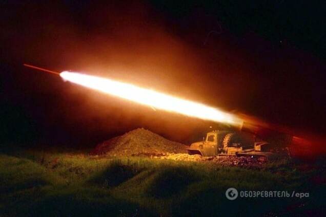 Разведка сообщила ОБСЕ о российских 'Ураганах' в зоне АТО