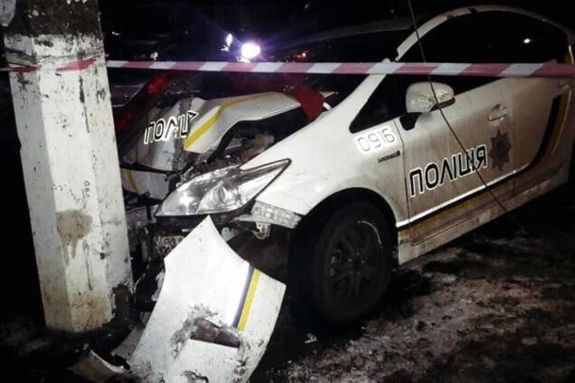 Киевские полицейские за год 80 раз попадали в ДТП