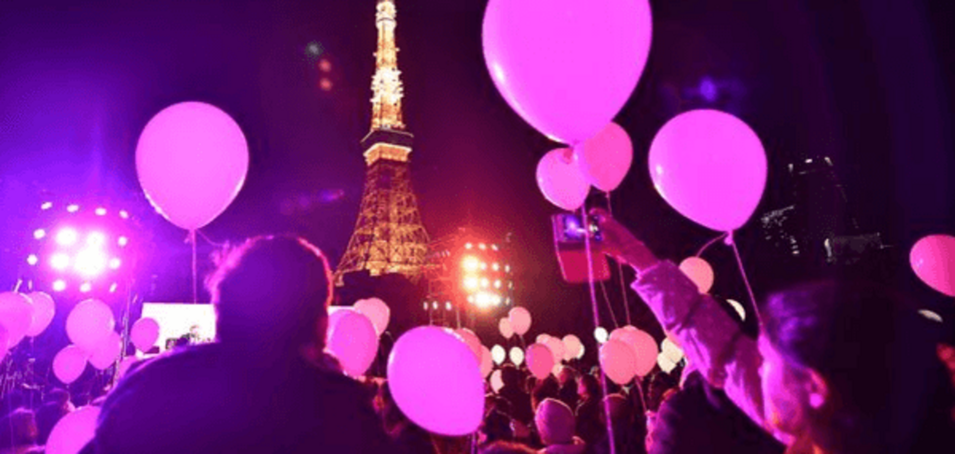 Япония уже встретила Новый год шариками и фейерверком: опубликованы фото и видео