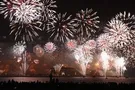 Новогодний феерверк в Дубае