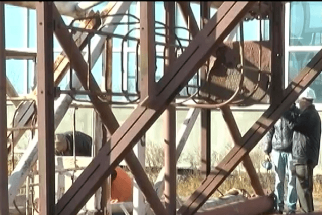 В Кировограде собирают новую телебашню для Донбасса