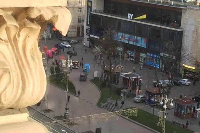 На Крещатик вернулись обнаглевшие 'МАФы на колесах': фотофакт