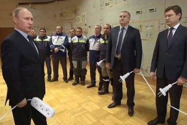 Знак 'качества': оккупантов в Крыму подвел хваленый энергомост