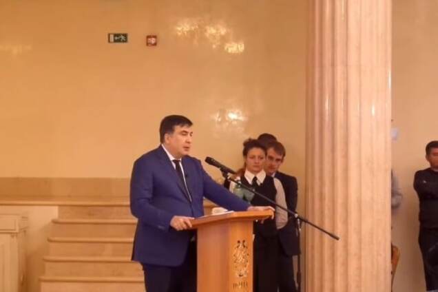 Саакашвили рассказал о зомби в Кабмине Яценюка: видеофакт