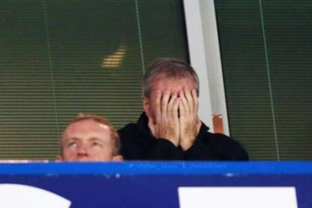 Кадр дня: реакция Абрамовича на позорное поражение 'Челси'