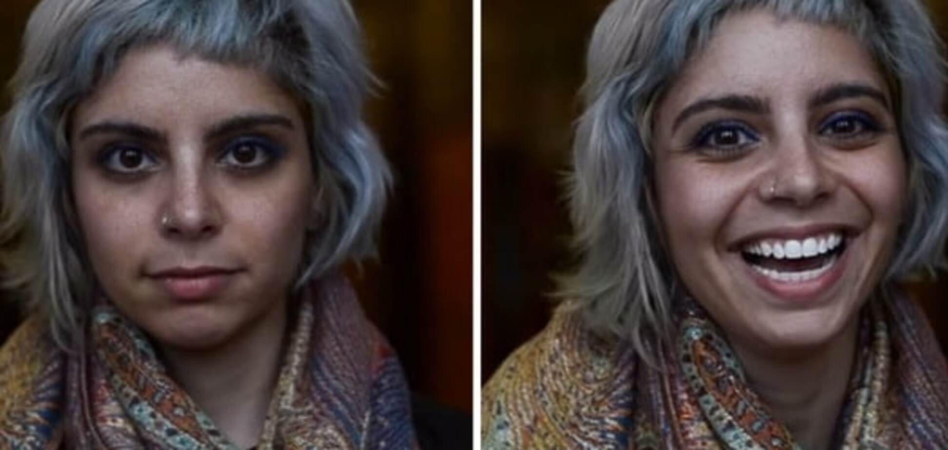 Фотограф показала эмоции людей, которым сказали, что они красивы