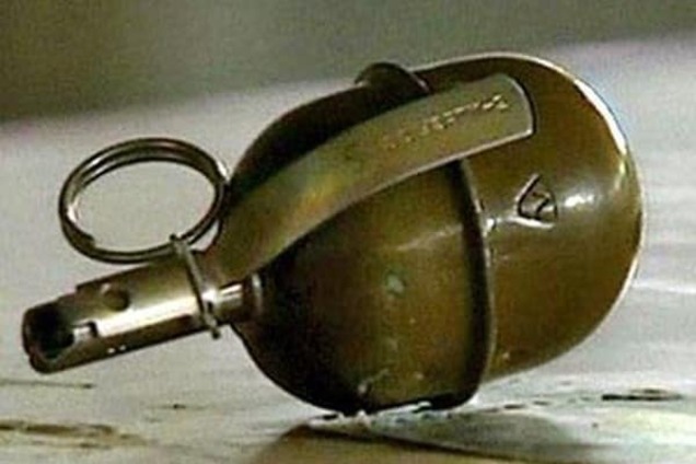 В Киеве на улице нашли гранату