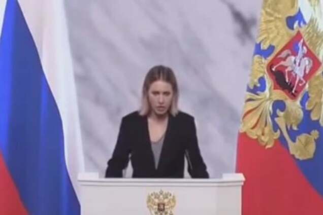 Сирию присоединим к Чечне: Собчак примерила 'корону' Путина